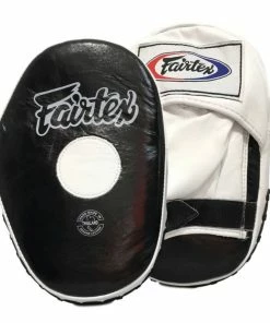 Fairtex Ultimate Contoured Flat Focus Mitts - FMV10 - Extra Soft, Padded Hand Compartment