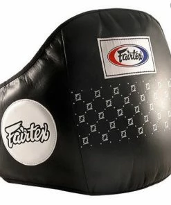 FAIRTEX PRO LEATHER BELLY PAD - BPV1 - Designed For Punches, Hooks, Foot Jabs, Knees & Combinations Pads & Mitts