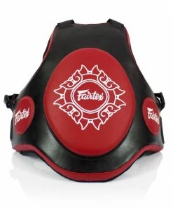 Fairtex Trainer's Protective Vest - TV2 - Black/Red Or Black/Gold