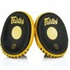 Fairtex Speed & Accuracy Focus Mitts - FMV15 - Black/Gold Pads & Mitts