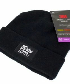 Fairtex Beanie Winter Hat - BN5 - Black - Nylon Bag Packaging Included