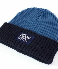 Apparel Fairtex Beanie Winter Hat - BN7 - Blue - Nylon Bag Packaging Included