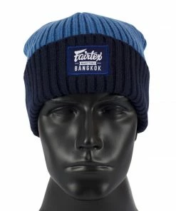 Apparel Fairtex Beanie Winter Hat - BN7 - Blue - Nylon Bag Packaging Included