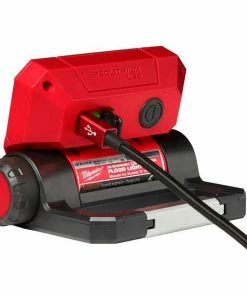 Milwaukee Rechargable 550 Lumens LED Rechargeable Pivoting Flood Light Accessories