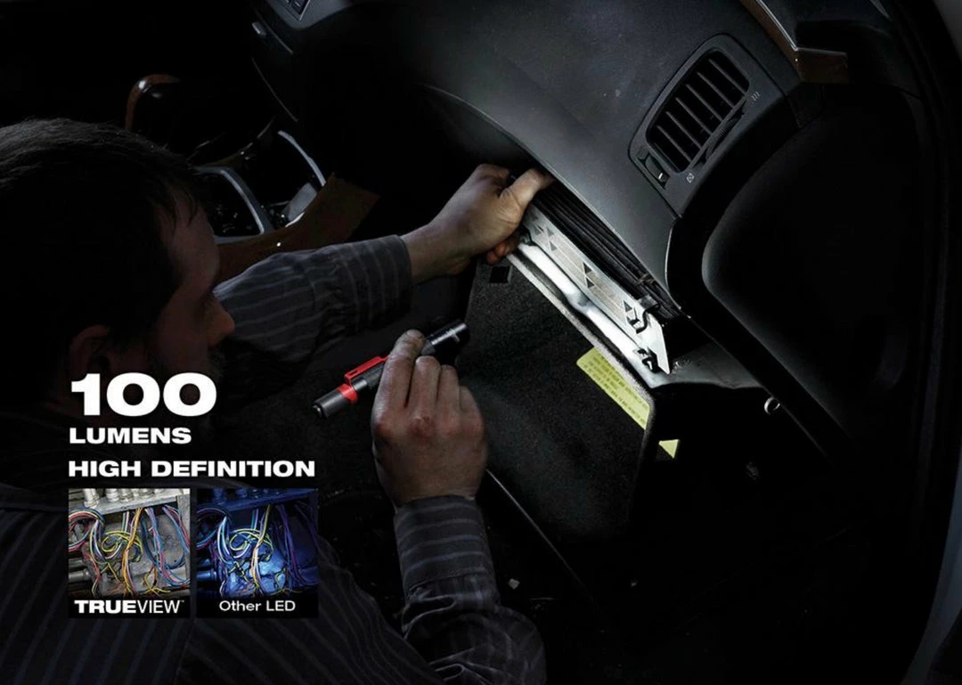 Milwaukee Penlight 100-Lumen Twist Focus Flashlight Accessories