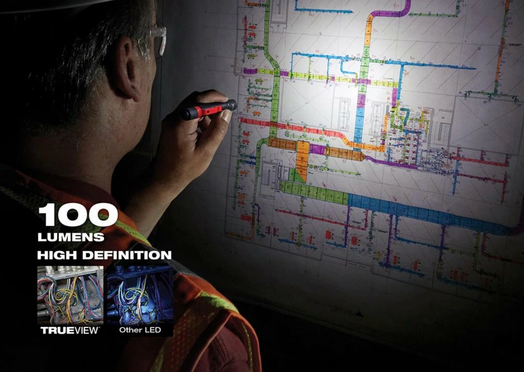 Milwaukee Penlight 100-Lumen Twist Focus Flashlight Accessories