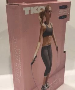 TKO Soft Padded Grip Jump Rope - 9 Feet Long Accessories