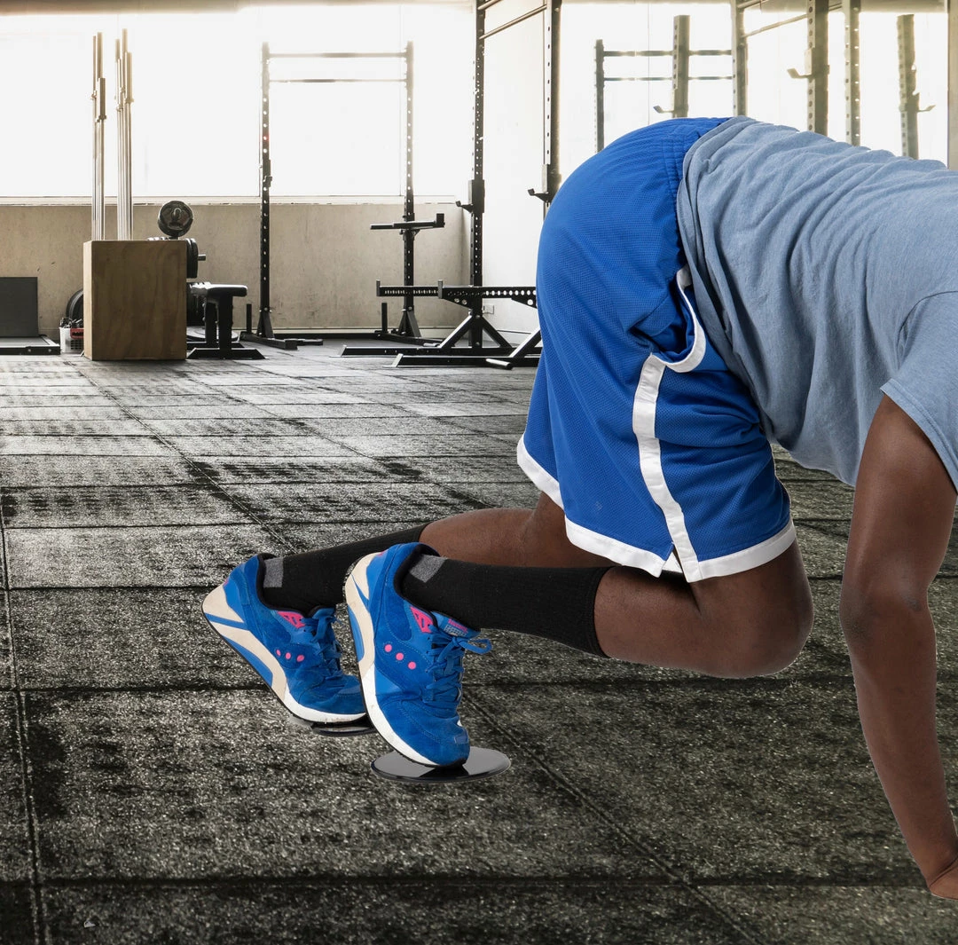 MInd Reader Body Exercise Floor Sliders - Helps Tone Abs, Back, Arms, Or Legs