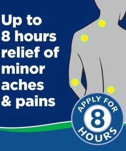 Salonpas Deep Relieving Gel 8-Hour Fast-Acting Pain Relief - 2.75 Oz Tube Accessories