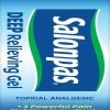 Salonpas Deep Relieving Gel 8-Hour Fast-Acting Pain Relief - 2.75 Oz Tube Accessories