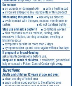 Salonpas Deep Relieving Gel 8-Hour Fast-Acting Pain Relief - 2.75 Oz Tube Accessories