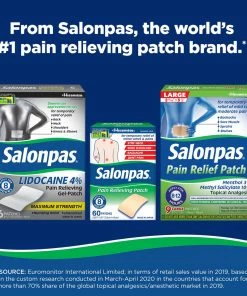 Accessories Salonpas Lidocaine Plus Pain Relieving Liquid Roll On - 3 Ounce Roll On