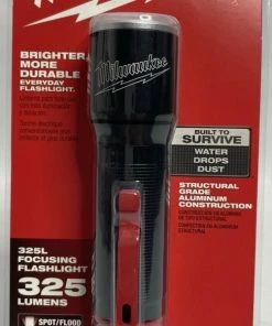 Milwaukee 325 Lumens LED Aluminum Flashlight