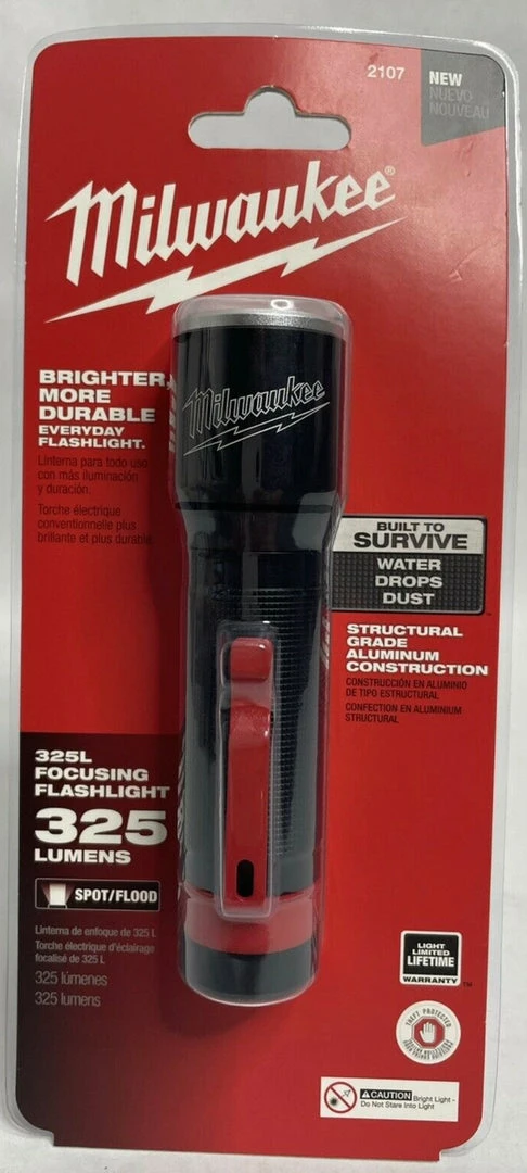 Milwaukee 325 Lumens LED Aluminum Flashlight