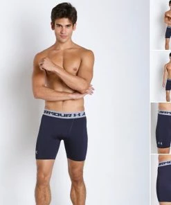 Men's Under Armour Compression Shorts- 1236237 - Royal Blue