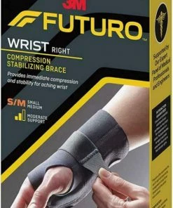 FUTURO Wrist Hand Compression Stabilizing Brace - 1 Wrist Brace - Immediate Compression And Stability Accessories