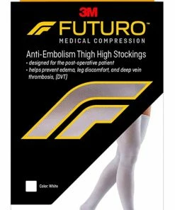 FUTURO Medical Compression Anti-Embolism Knee Length Stockings - 1 Pair Accessories