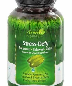 Irwin Naturals Stress Defy Balanced Relaxed Calm - 84 Liquid Soft-Gels