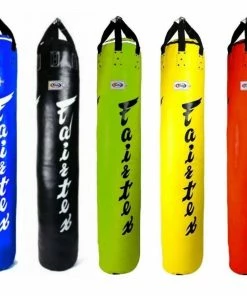 Fairtex 6 Feet Long Banana Bag - Unfilled - Perfect For Punching & Kicking - HB6