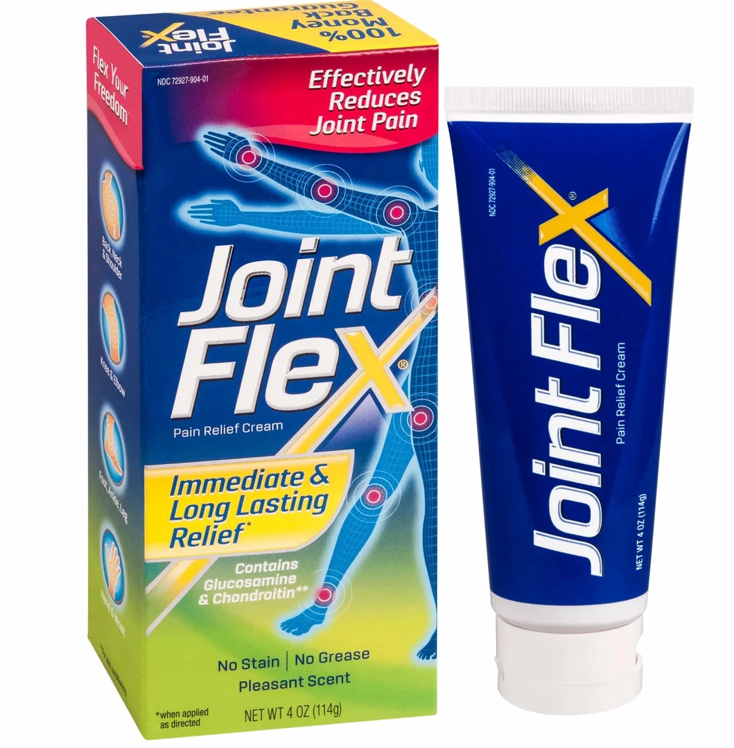 Joint Flex JointFlex Pain Relief Cream - 4 Oz - Effectively Reduces Joint Pain