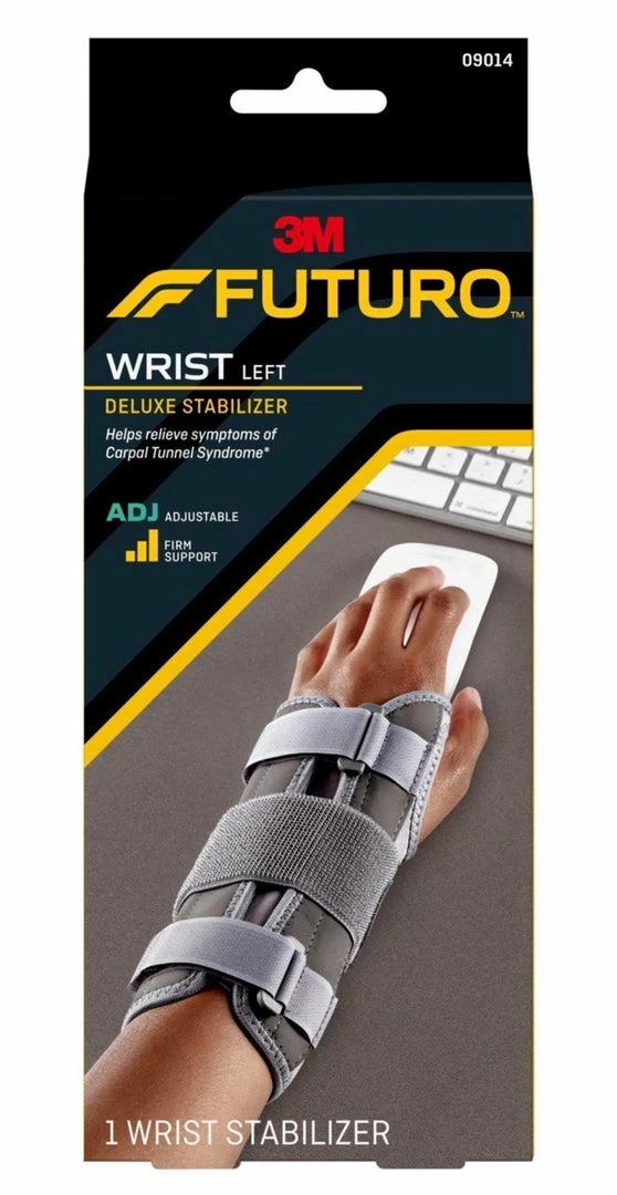 Accessories FUTURO Deluxe Wrist Stabilizer Helps Relieve Carpal Tunnel Symptoms- 1 Wrist Stabilizer - Firm Support