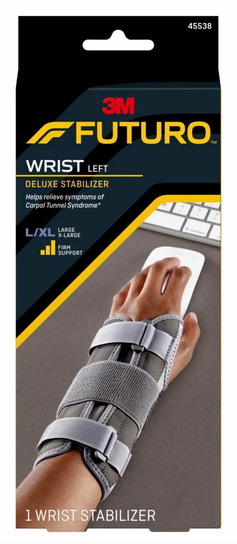 Accessories FUTURO Deluxe Wrist Stabilizer Helps Relieve Carpal Tunnel Symptoms- 1 Wrist Stabilizer - Firm Support