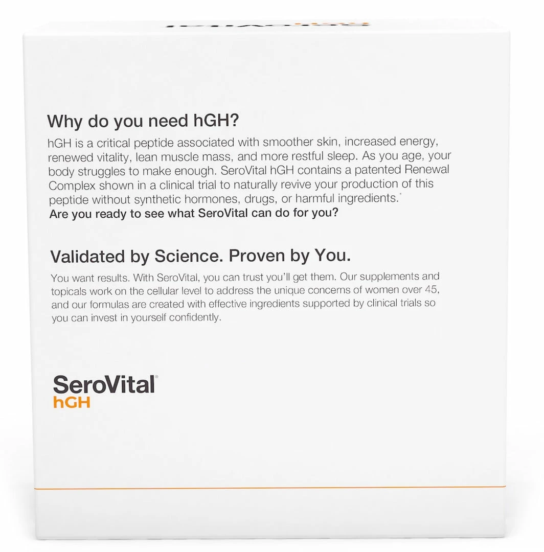 SeroVital HGH - Reverse The Signs Of Aging - 84 Capsules Accessories
