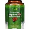 Irwin Naturals, Testosterone Mega-Boost RED + Nitric Oxide Booster - 68 Liquid Soft-Gels