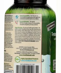 Irwin Naturals Testosterone UP MAX3 + Nitric Oxide Booster - 60 Liquid Soft-Gels Accessories