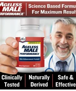 Accessories Ageless Male Performance - Promote Arousal, Support Blood Circulation, Enhance Overall Pleasure - Improved Sex Life - 60 Tablets,30 Day Supply
