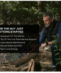 Mdrive Prime Testosterone Support For Energy, Sex Drive, Lean Muscle - 60 Capsules(30 Day Supply)