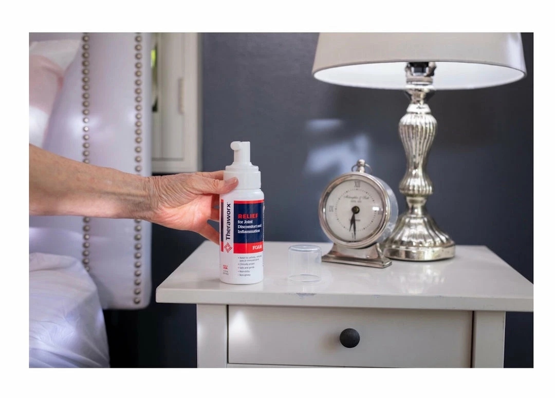 Accessories Theraworx Relief For Joint Discomfort & Inflammation - Relief For Arthritic, Inflamed, Sore, Or Overused Joints - 7.1 Fl Oz Bottle Foam