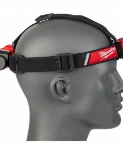 Accessories Milwaukee USB 3.0 Rechargable 600-Lumens Redlithium Low-Profile Hard Hat Headlamp