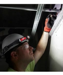 Accessories Milwaukee USB 3.0 Rechargable 600-Lumens Redlithium Low-Profile Hard Hat Headlamp