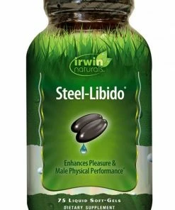 Accessories Irwin Naturals Steel-Libido - Supports Male Enhancement & Pleasure - 75 Liquid Soft-Gels
