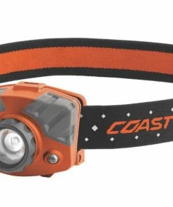 Coast 435 Lumens Bright Duel Color Headlamp - Pure Beam Twist Focus - 17 Hours Max Run Time Accessories