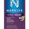 Nervive Nerve Relief PM - Dietary Supplement - For Occasional Aches, Weakness, Discomfort Due To Aging - 30 Count Accessories