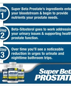 Super Beta Prostate Super Advanced Beta Prostate - #1 Urologist Recommended - Reduce Frequent Urination, Decrease Nighttime Bathroom Trips - 60 Tablets,30 Day Supply Accessories