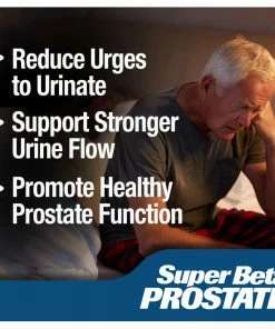Super Beta Prostate Super Advanced Beta Prostate - #1 Urologist Recommended - Reduce Frequent Urination, Decrease Nighttime Bathroom Trips - 60 Tablets,30 Day Supply Accessories