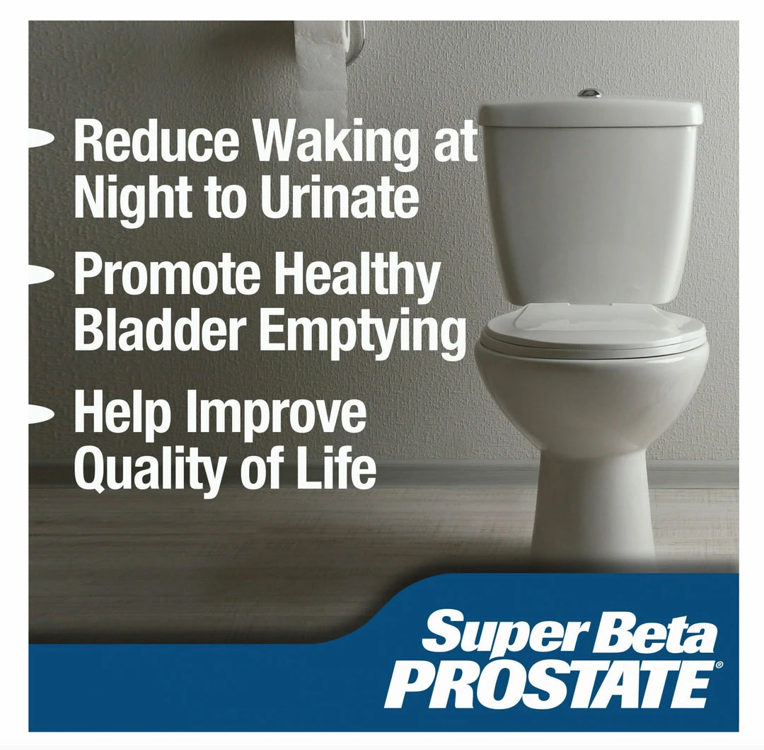 Super Beta Prostate Super Advanced Beta Prostate - #1 Urologist Recommended - Reduce Frequent Urination, Decrease Nighttime Bathroom Trips - 60 Tablets,30 Day Supply Accessories