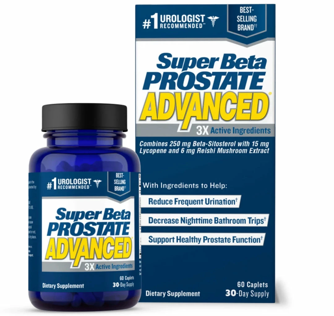 Super Beta Prostate Super Advanced Beta Prostate - #1 Urologist Recommended - Reduce Frequent Urination, Decrease Nighttime Bathroom Trips - 60 Tablets,30 Day Supply Accessories