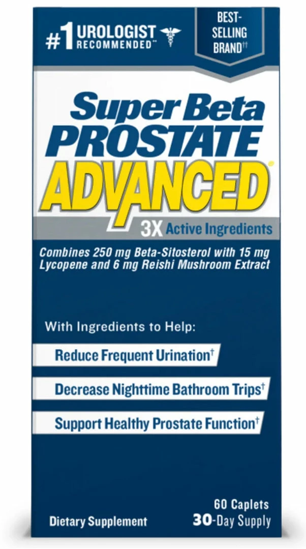 Super Beta Prostate Super Advanced Beta Prostate - #1 Urologist Recommended - Reduce Frequent Urination, Decrease Nighttime Bathroom Trips - 60 Tablets,30 Day Supply Accessories