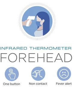 CONAIRCARE Infrared Non Contact Forehead Thermometer - Fast Temperature Reading - Fever Alert Accessories