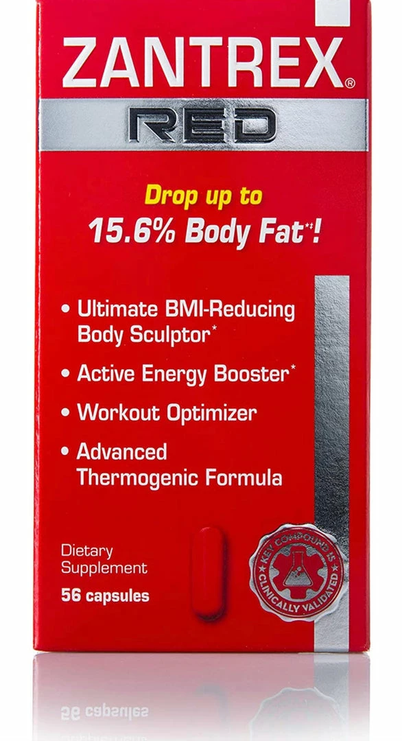 Zantrex Red Weight Loss Dietary Energy Supplement Pills - 56 Count