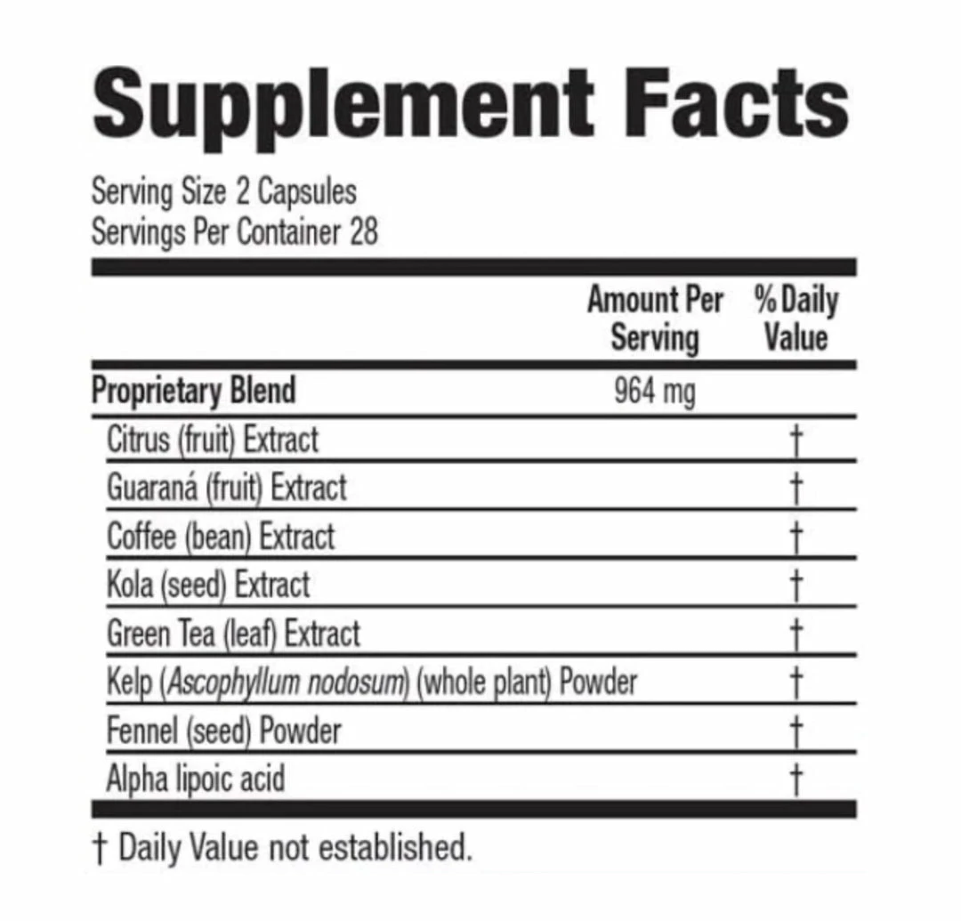 Zantrex Red Weight Loss Dietary Energy Supplement Pills - 56 Count