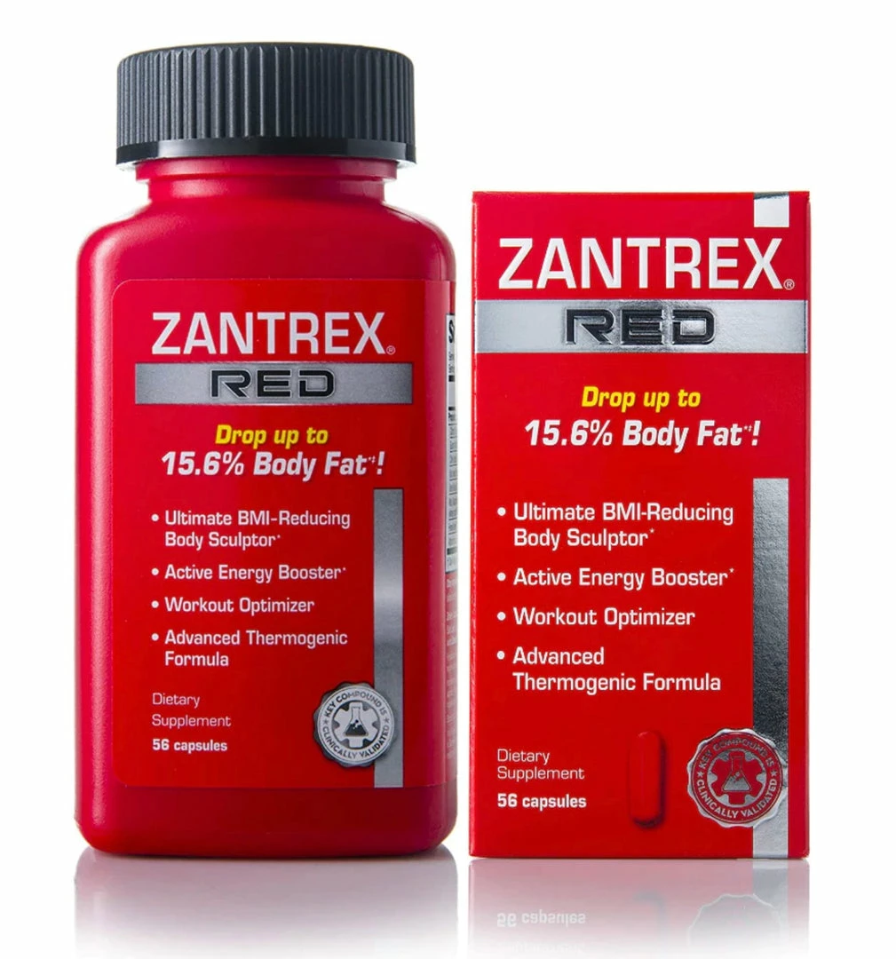 Zantrex Red Weight Loss Dietary Energy Supplement Pills - 56 Count