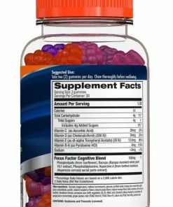 Accessories Focus Factor Nutrition For The Brain Dietary Supplement - 60 Gummies