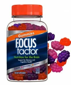 Accessories Focus Factor Nutrition For The Brain Dietary Supplement - 60 Gummies