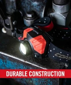 Accessories Coast FL65 415 Lumen Dual Color LED Headlamp - Alkaline Power - 118 Foot Range Beam Distance