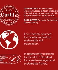 Schiff MegaRed Superior Omega-3 Krill Oil - 350mg - 120 Softgels Accessories